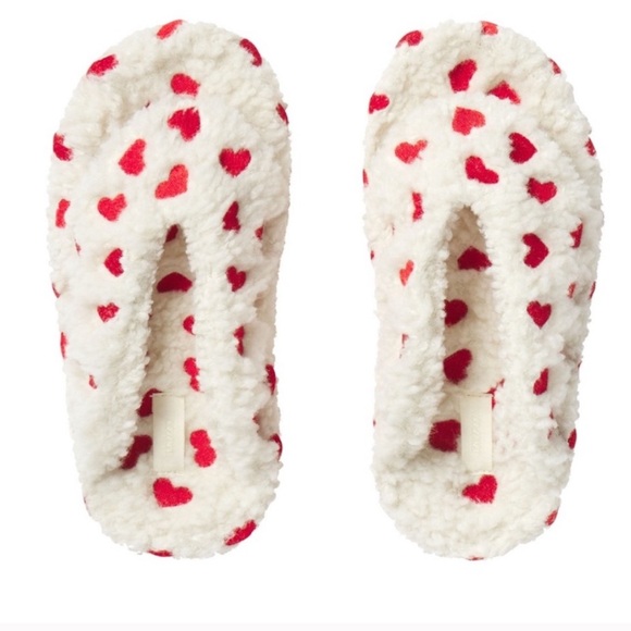 Skims Valentine'S Slipper Ruby And Marble Heart - Picture 1 of 11
